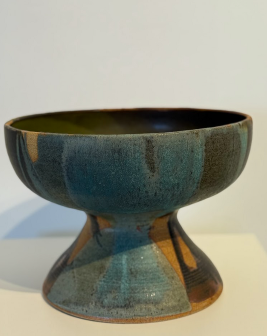 Ceramic Footed Bowl