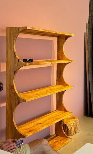Big Leaf Maple shelving