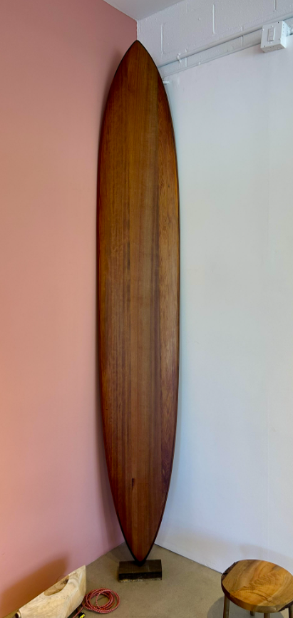 11’ Repurposed Water Tank Old Growth Redwood surfboard
