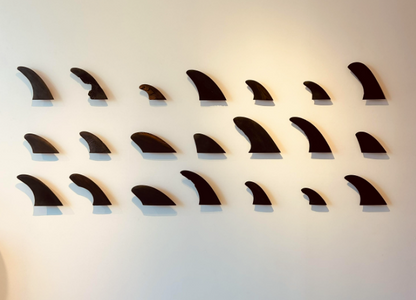 Shou Sugi Ban Study Fin Installation