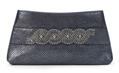 Topaz Sculpted Clutch