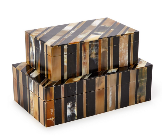 Horn Covered Lidded Box