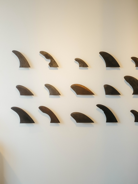 Shou Sugi Ban Study Fin Installation