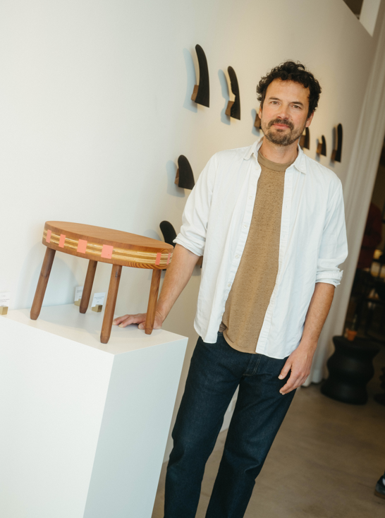 Redwood Toad stool with rose fill