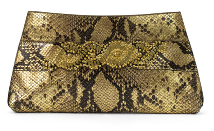Topaz Sculpted Clutch