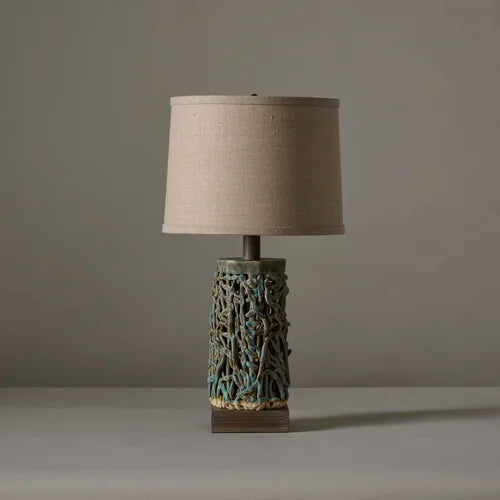 Small Squiggle Weave Lamp By Clate Grunden