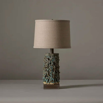 Small Squiggle Weave Lamp By Clate Grunden