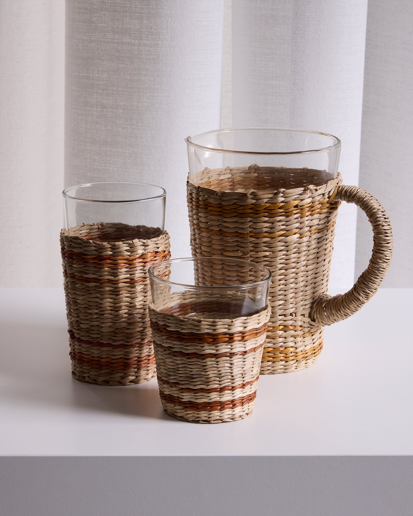 Seagrass Brown Stripe