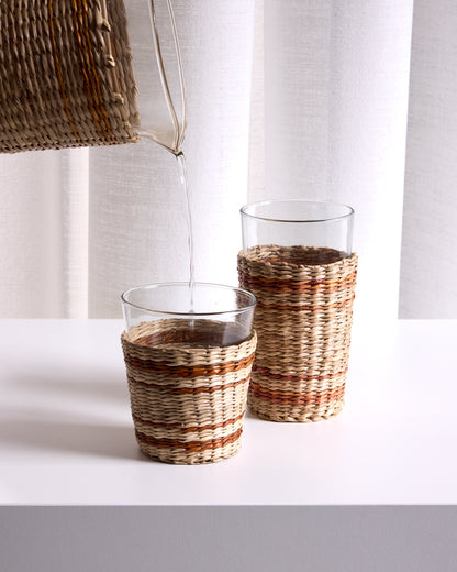 Seagrass Brown Stripe