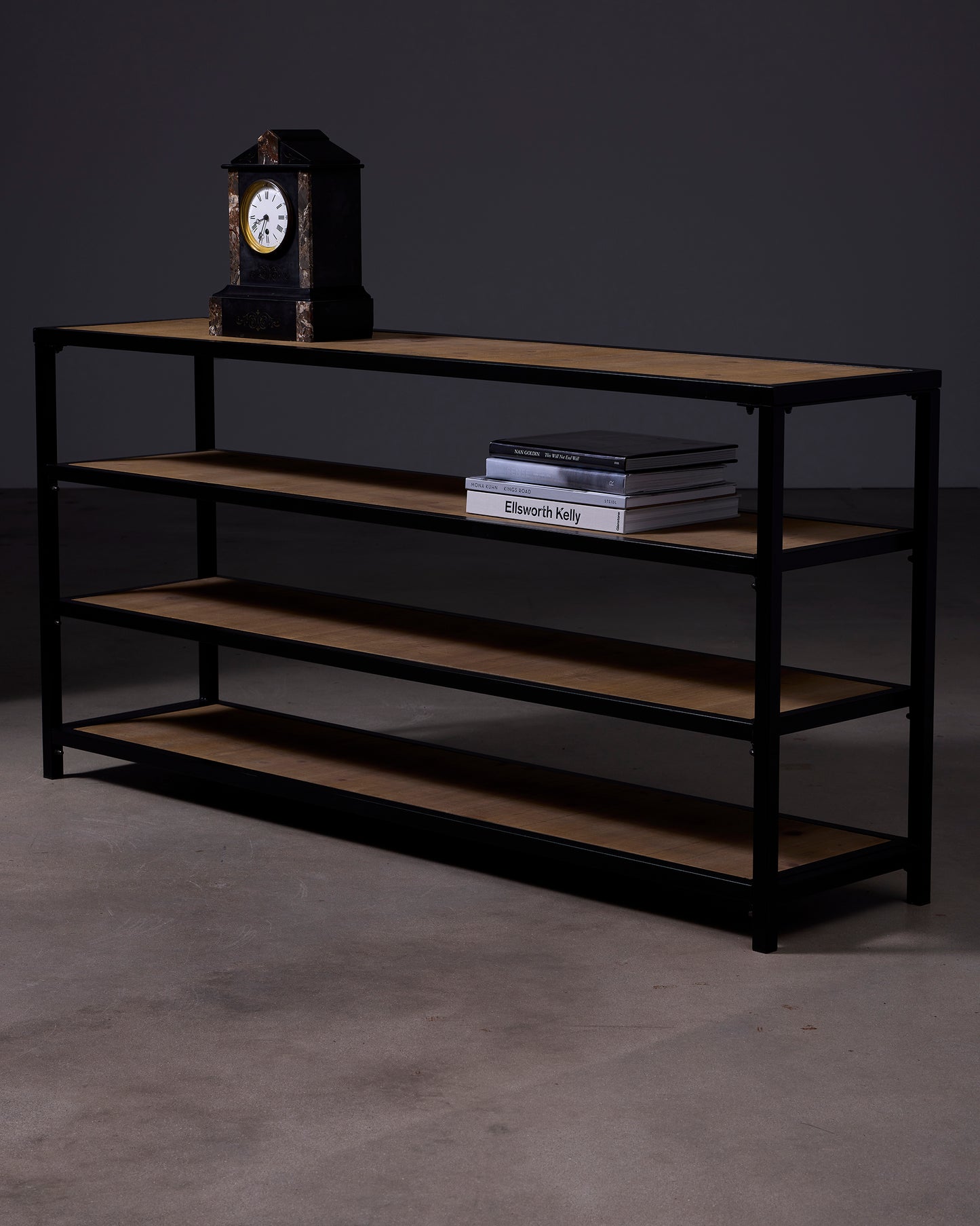Industrial Wooden Console Table