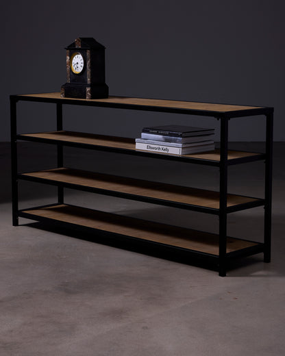 Industrial Wooden Console Table