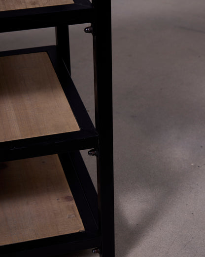Industrial Wooden Console Table