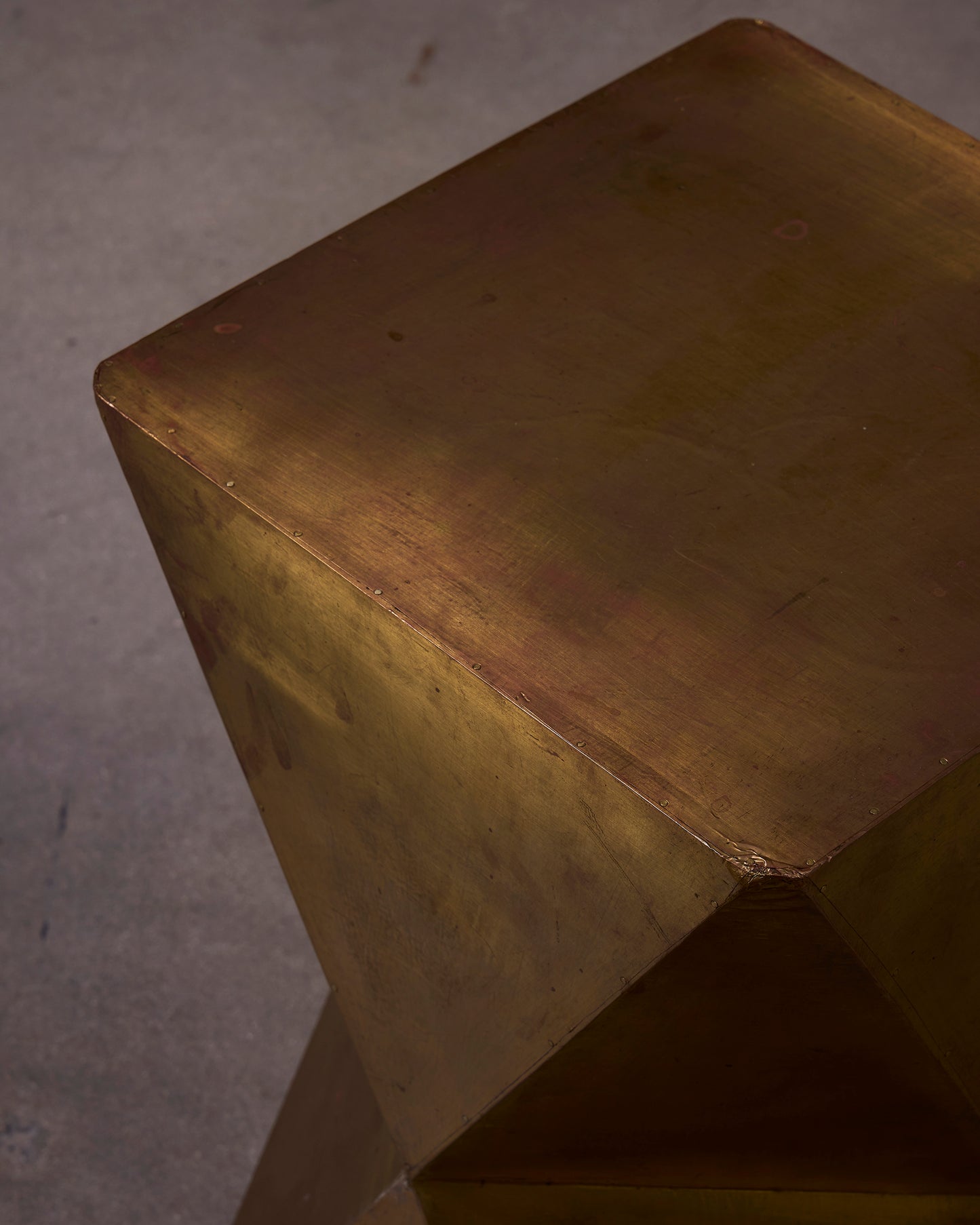 Brass Clad Table