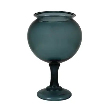 Hand Blown Glass Leech Bowl Vase