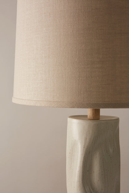 Tall Undulating Cylinder Lamp By Clate Grunden