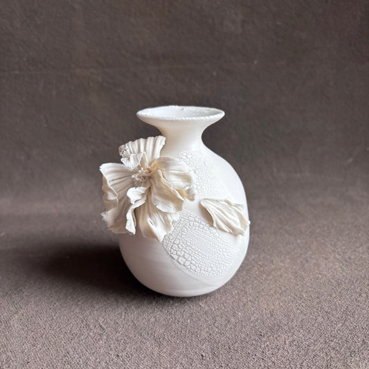 Cosmo snow flake Vase by Annie Starling Sparks
