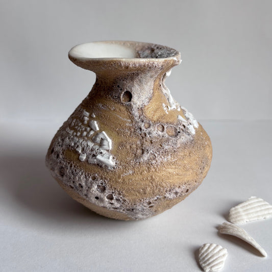 Coral Foam Vase by Annie Starling Sparks