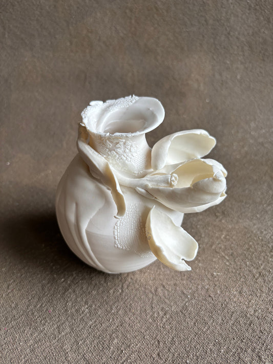 Exhausted Tulip Vase by Annie Starling Sparks