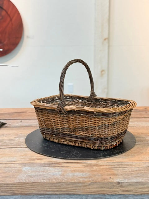 Basket with Handle by Maria Bullock