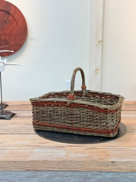 Basket with Handle by Maria Bullock
