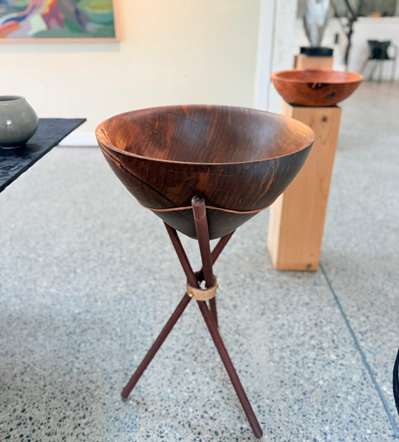 Walnut Cone Bowl by Laura Yeats
