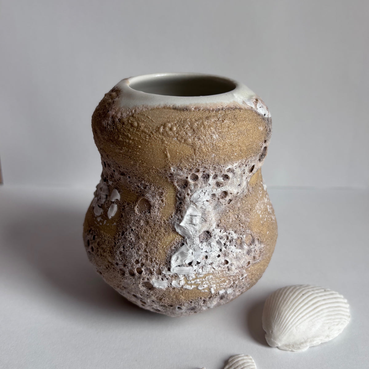 Coral Foam Vase by Annie Starling Sparks, second view
