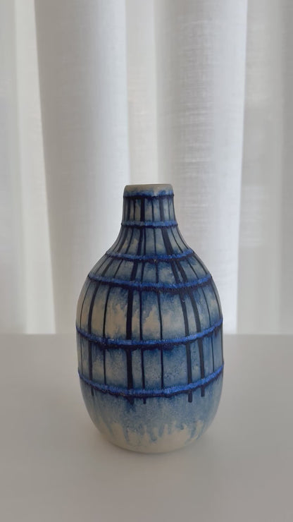 Ocean Blue Vase