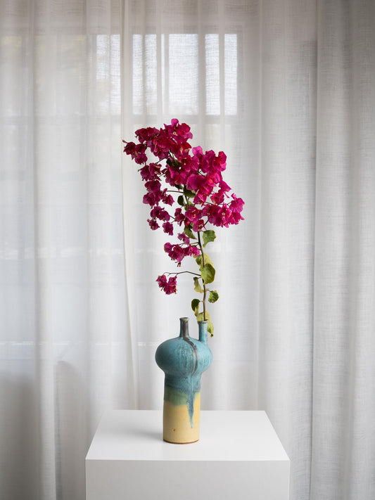 Ceramic 2-Spout Vase