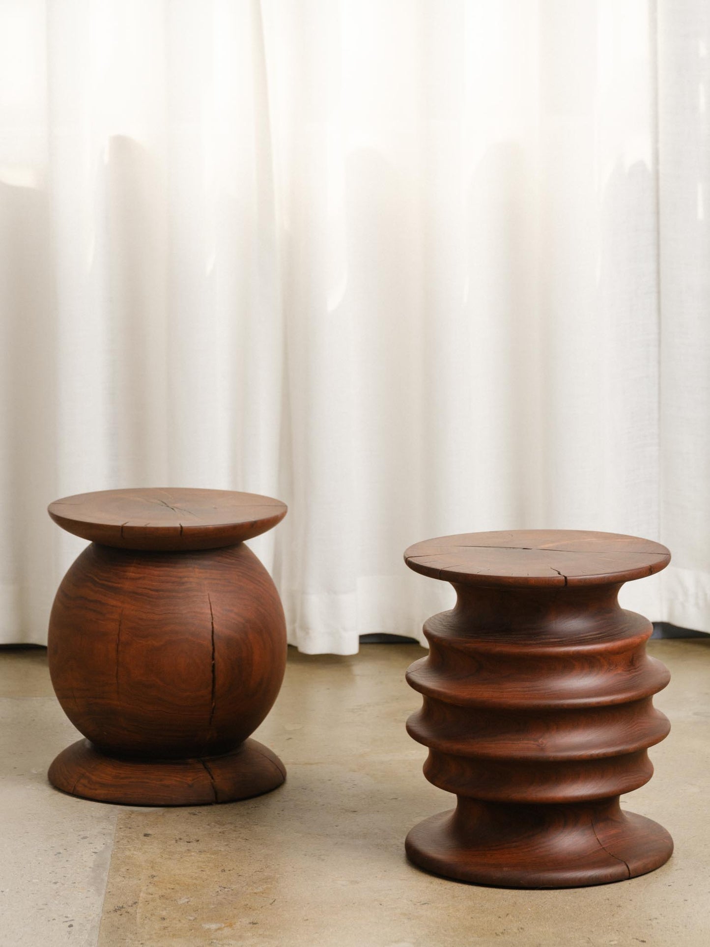 Turned Side Tables