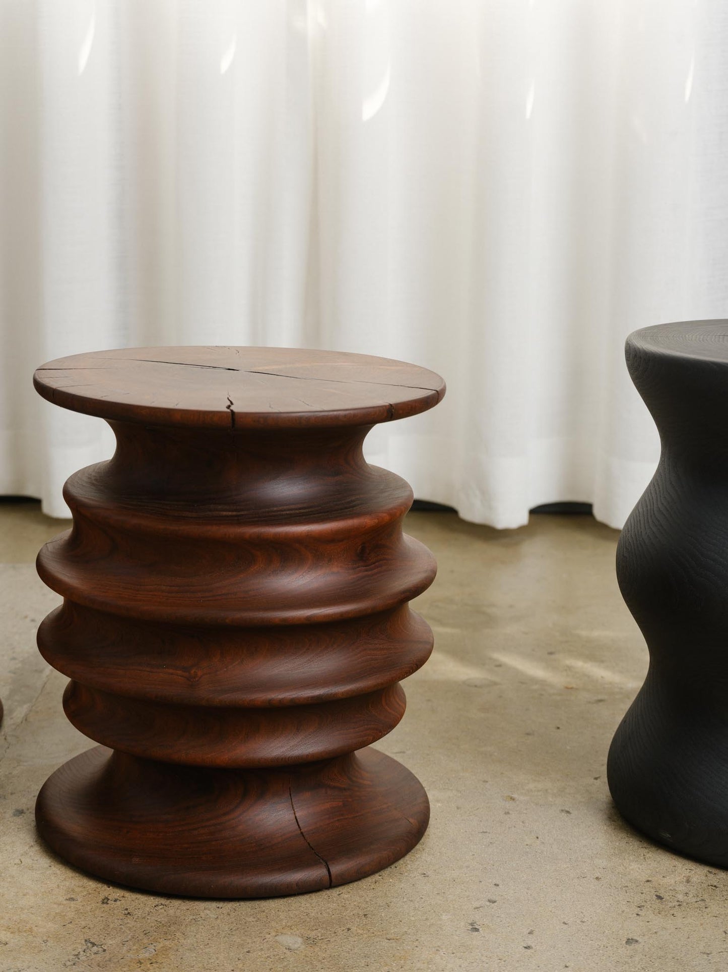 Turned Side Tables