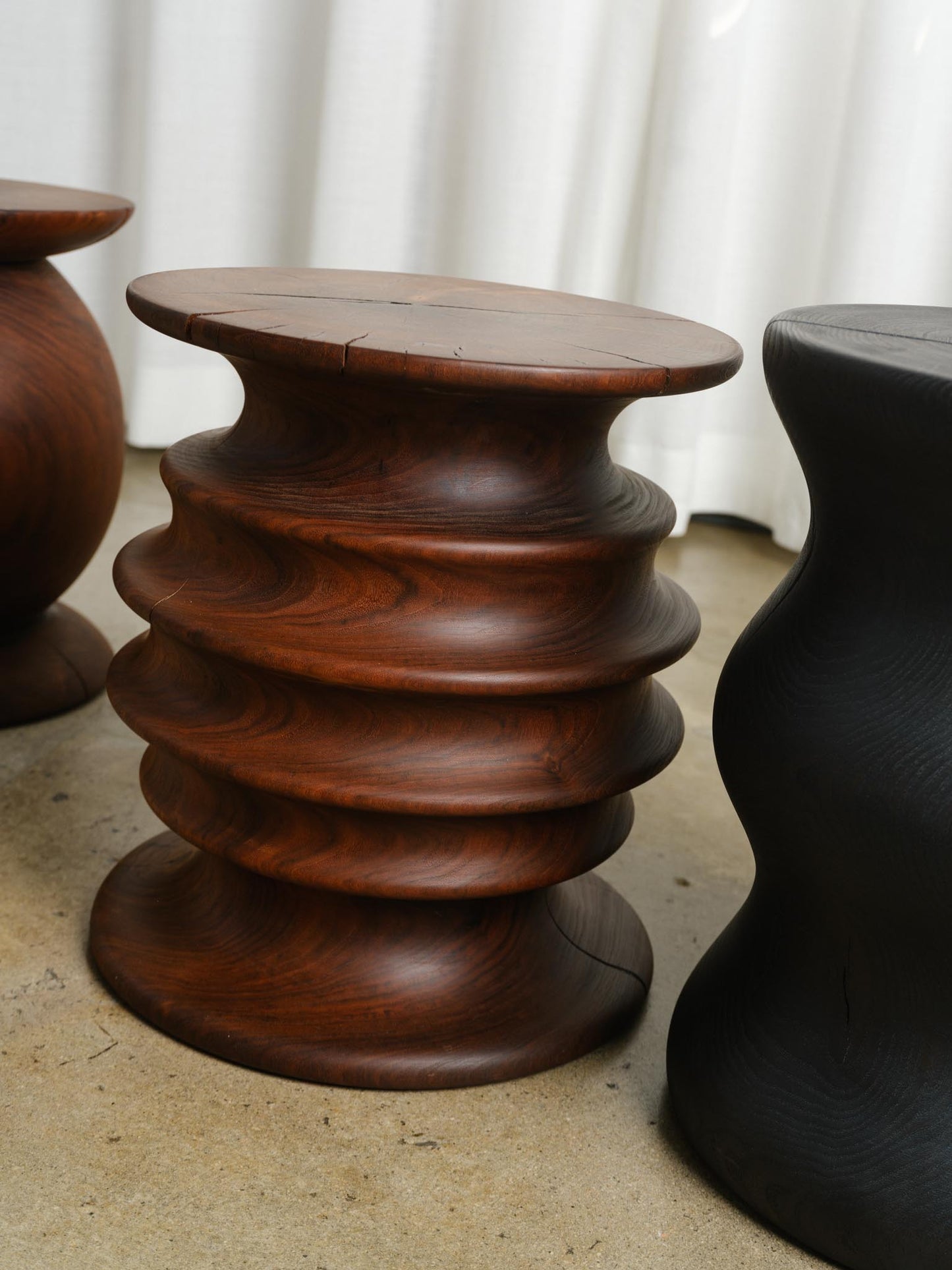 Turned Side Tables