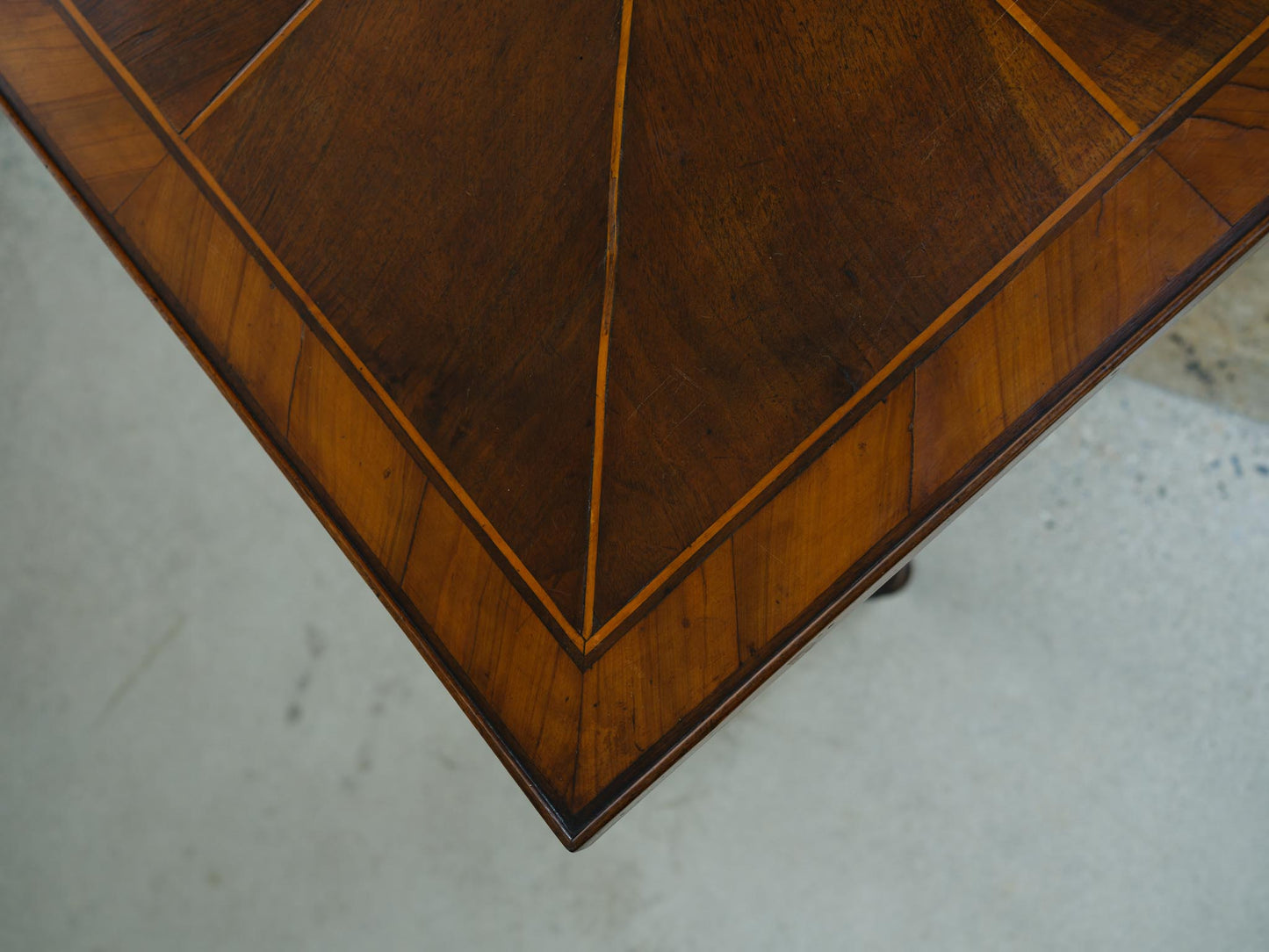 Star Inlaid Game Table