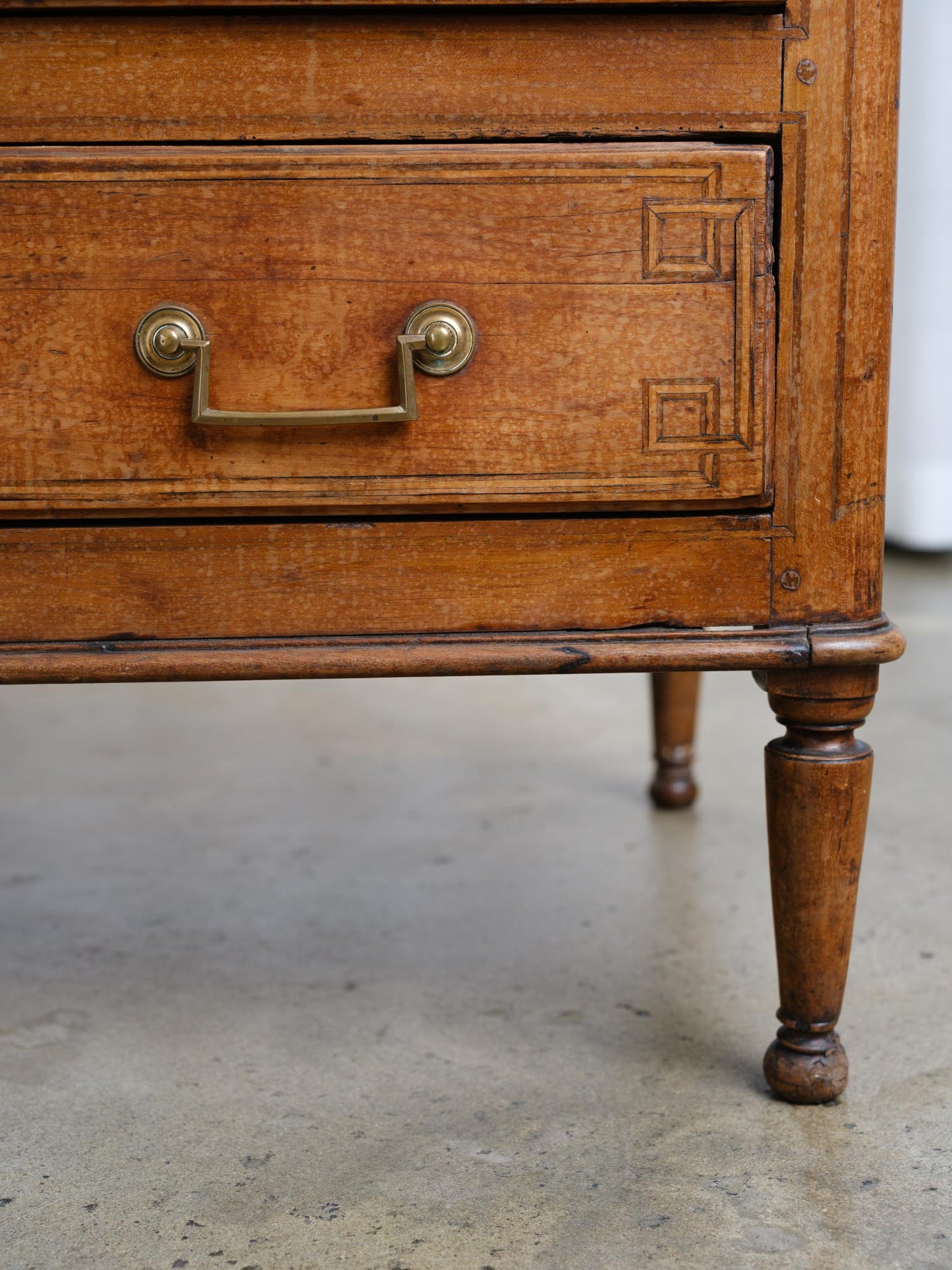 18th Century LXVI Commode with Inlaid Star