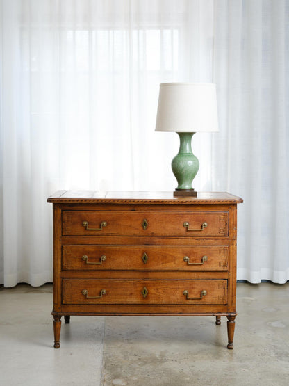 18th Century LXVI Commode with Inlaid Star