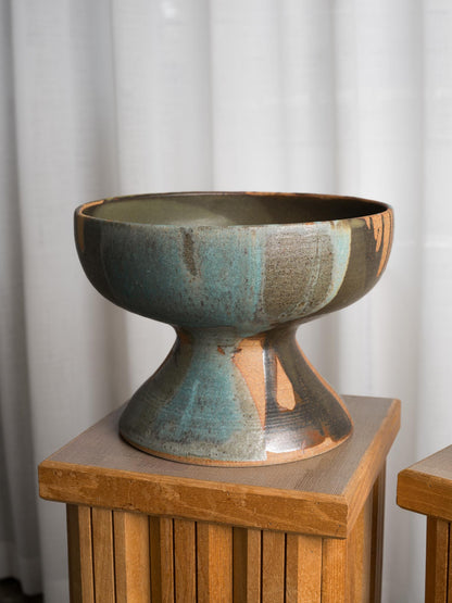 Ceramic Footed Bowl