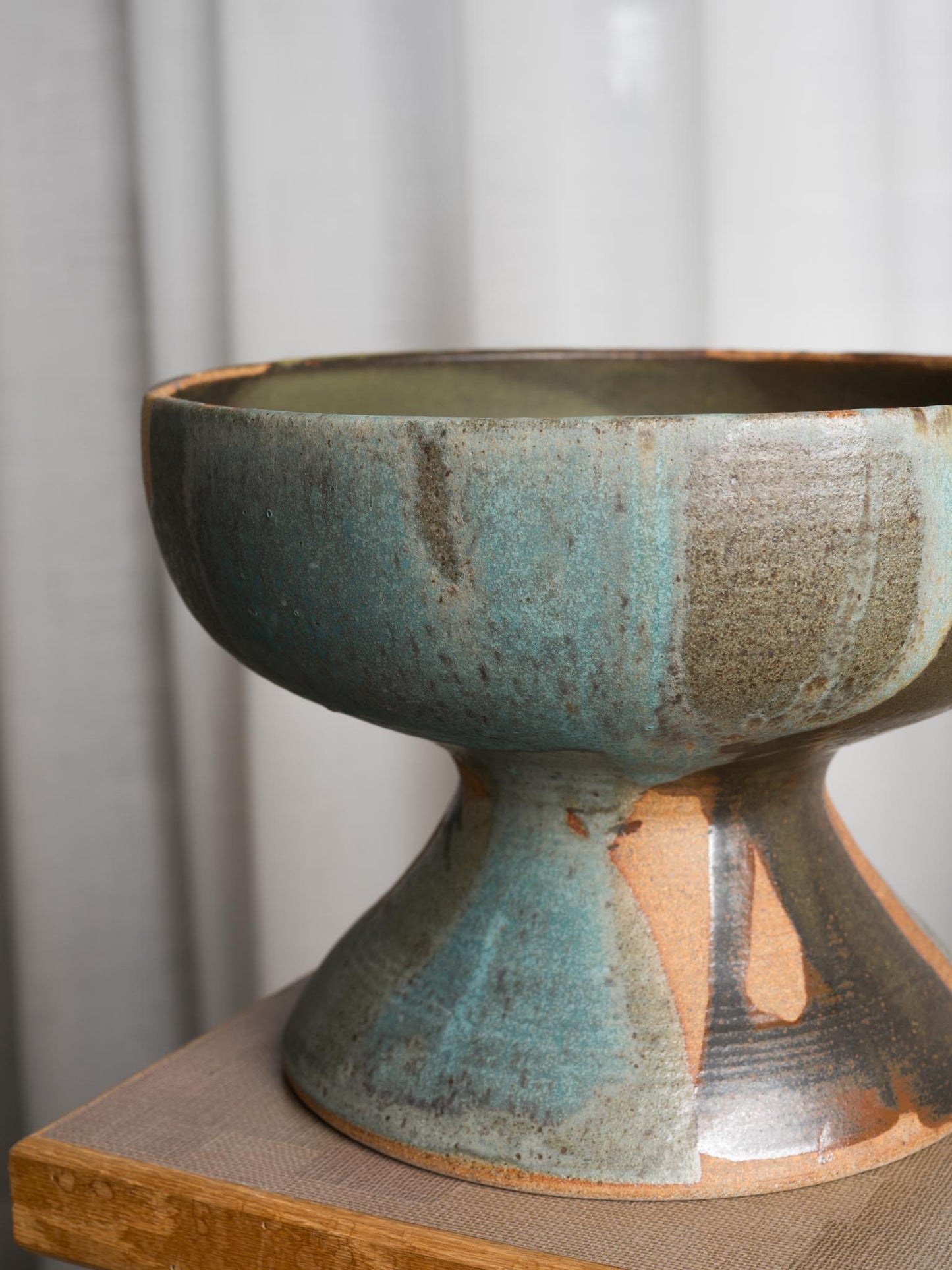 Ceramic Footed Bowl