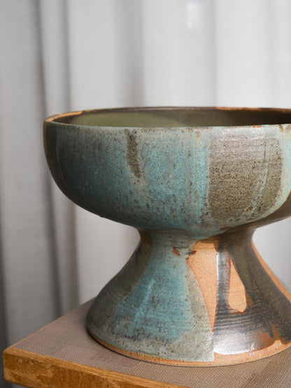 Ceramic Footed Bowl