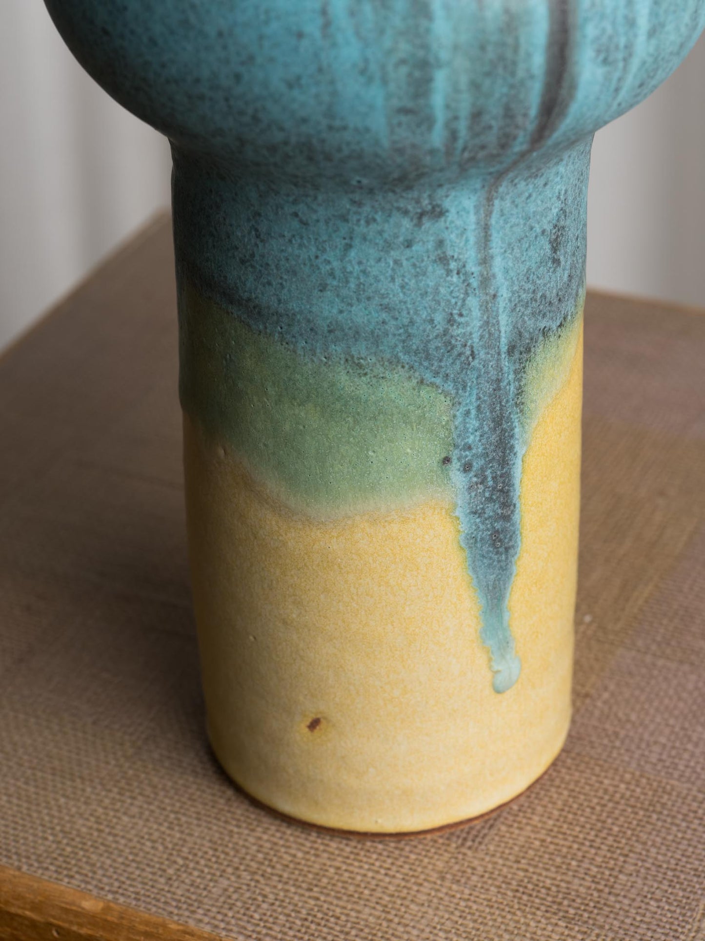 Ceramic 2-Spout Vase