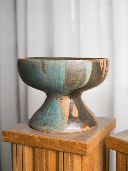 Ceramic Footed Bowl