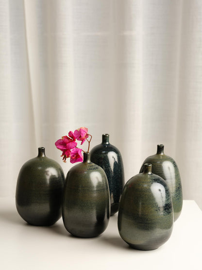 Oribe Bud Vase
