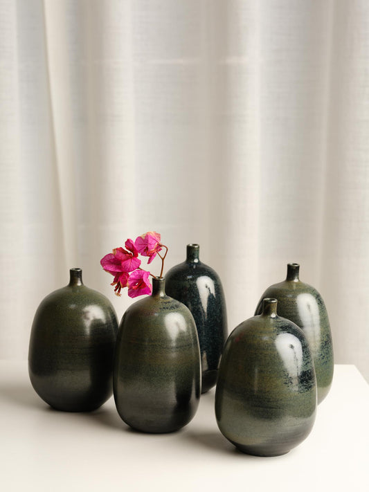 Oribe Bud Vase