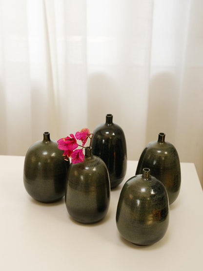 Oribe Bud Vase