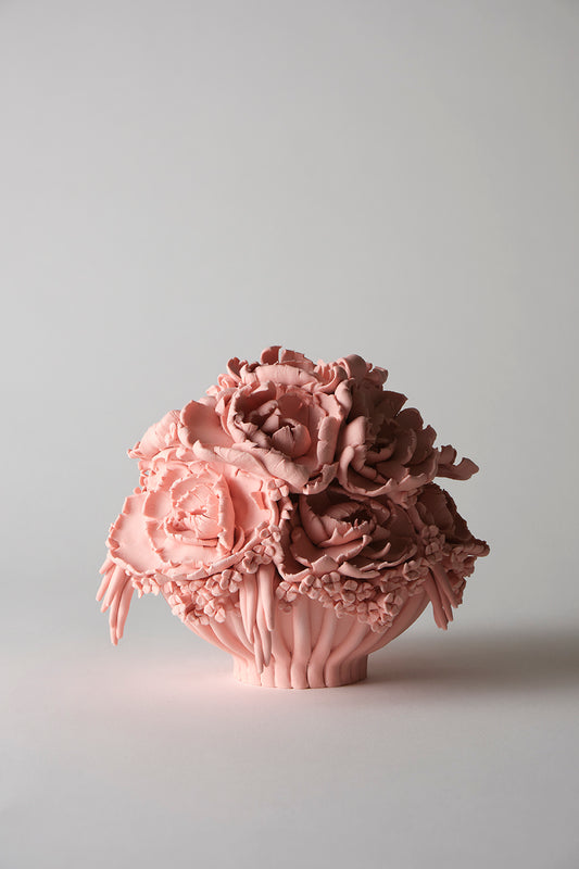 Vanessa Hogge Scarlett Floral Vessel