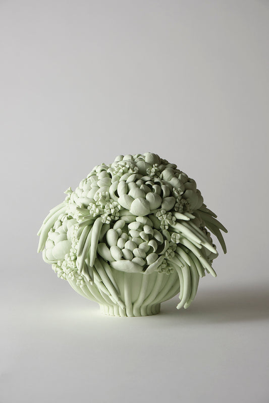 Vanessa Hogge Mint Floral Vessel