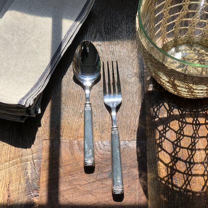 Falaride Serving Spoon & Fork Set