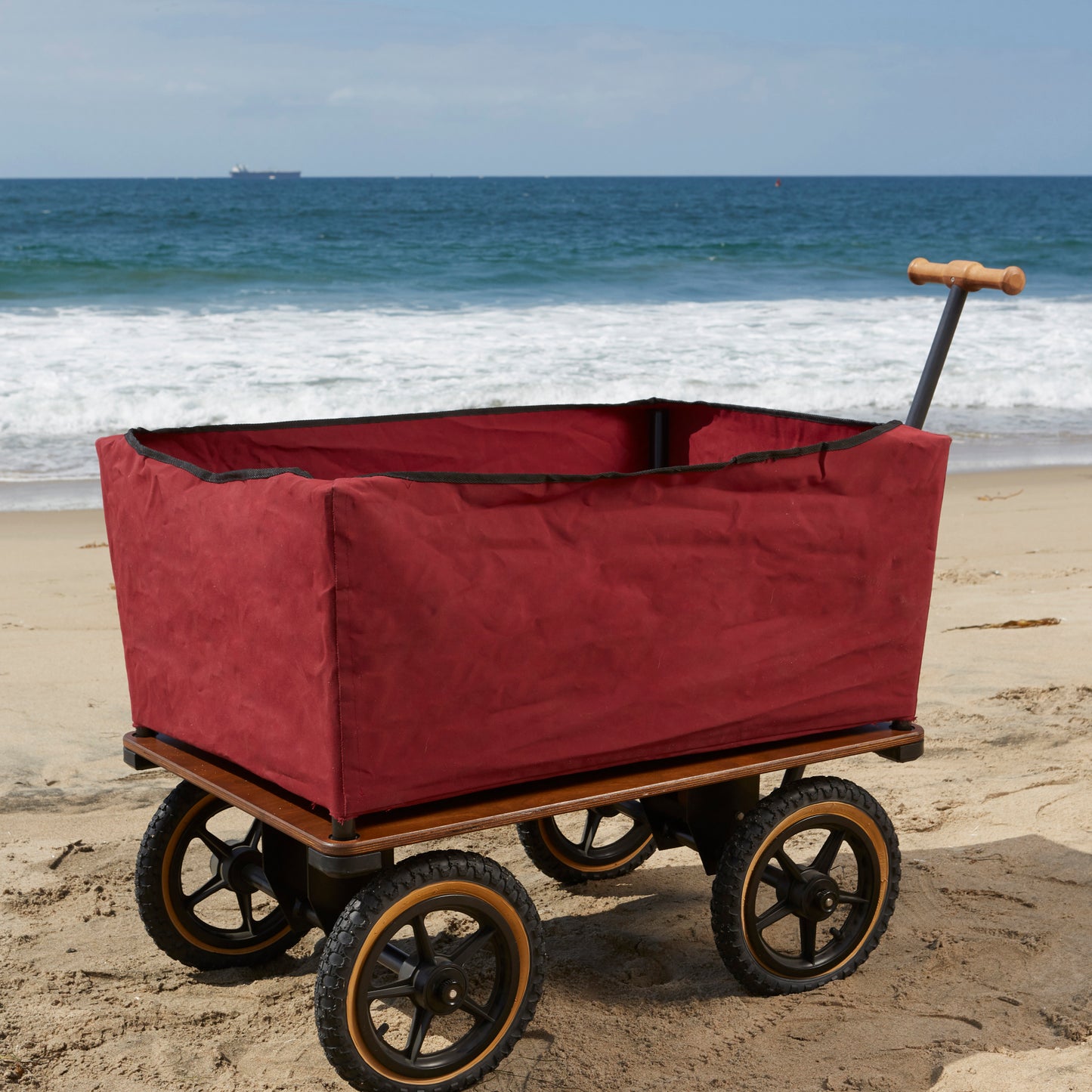 Red Beach Wagon