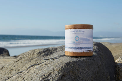 Coastal Dawn Soy Candle by Tim Clarke