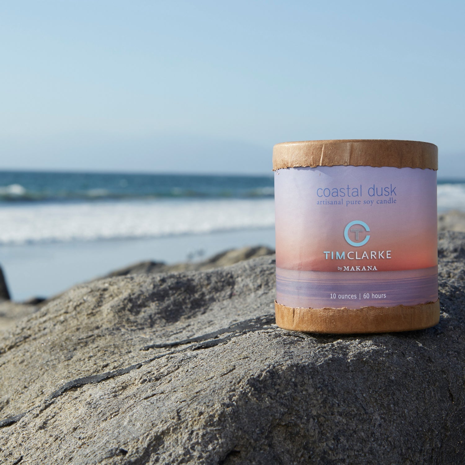 Coastal Dusk Soy Candle by Tim Clarke