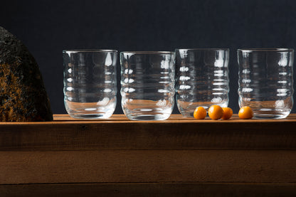 Spa Clear Double Old Fashton Glass Set