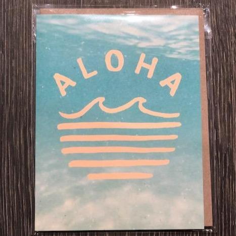 Aloha Greeting Card